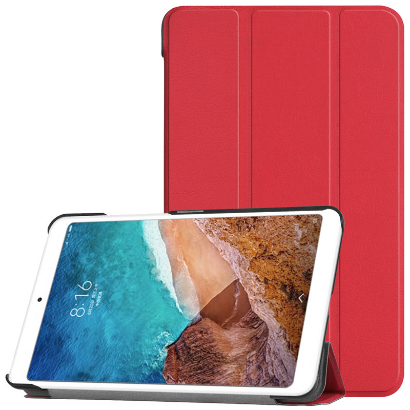 เคส Xiaomi Mi Pad 4 #เคสฝาพับแบบ 3 พับ Tri-fold Stand Leather Smart Case เคสคุณภาพดีราคาถูก
