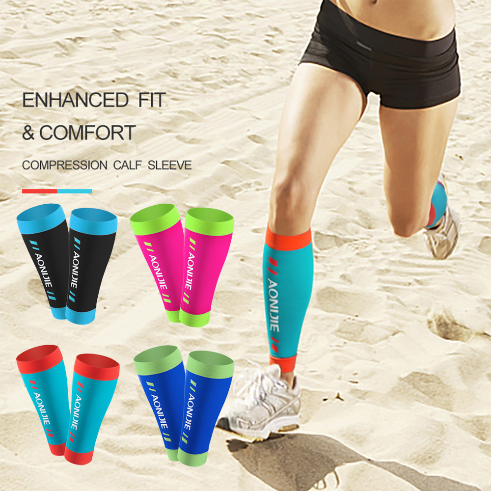 ปลอกขารัดน่อง วิ่งมาราธอน (คู่) AONIJIE COMPRESSION CALF SLEEVE(D02)