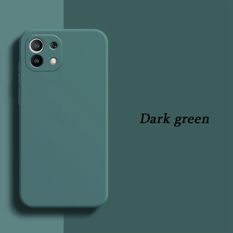เคส Xiaomi Mi 11 Lite #เคสฝาหลังซิลิโคนนิ่ม Liquid Silicone Back Case