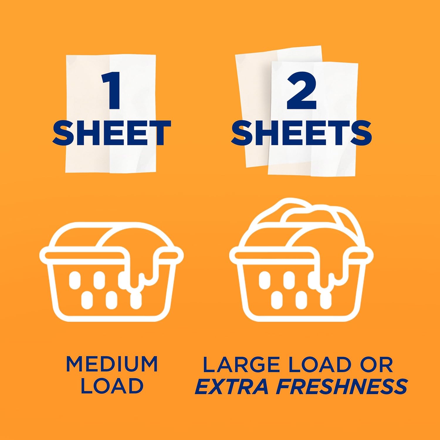 Arm&Hammer® Clean Scentsations Fabric Softener Sheets Purifying Waters 100 Count แผ่นอบผ้า กลิ่นสะอาด