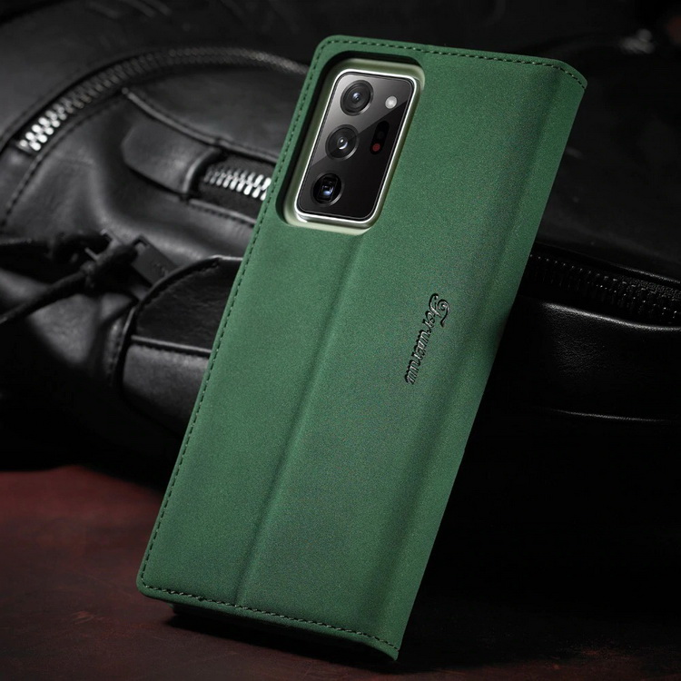 เคส Samsung Galaxy Note 20 Ultra / Note 20 Ultra 5G #เคสฝาพับหนัง PU แบบกระเป๋าสตางค์ FORWENW F1 Series Card Holder Slot Wallet Stand Protection Phone Cover