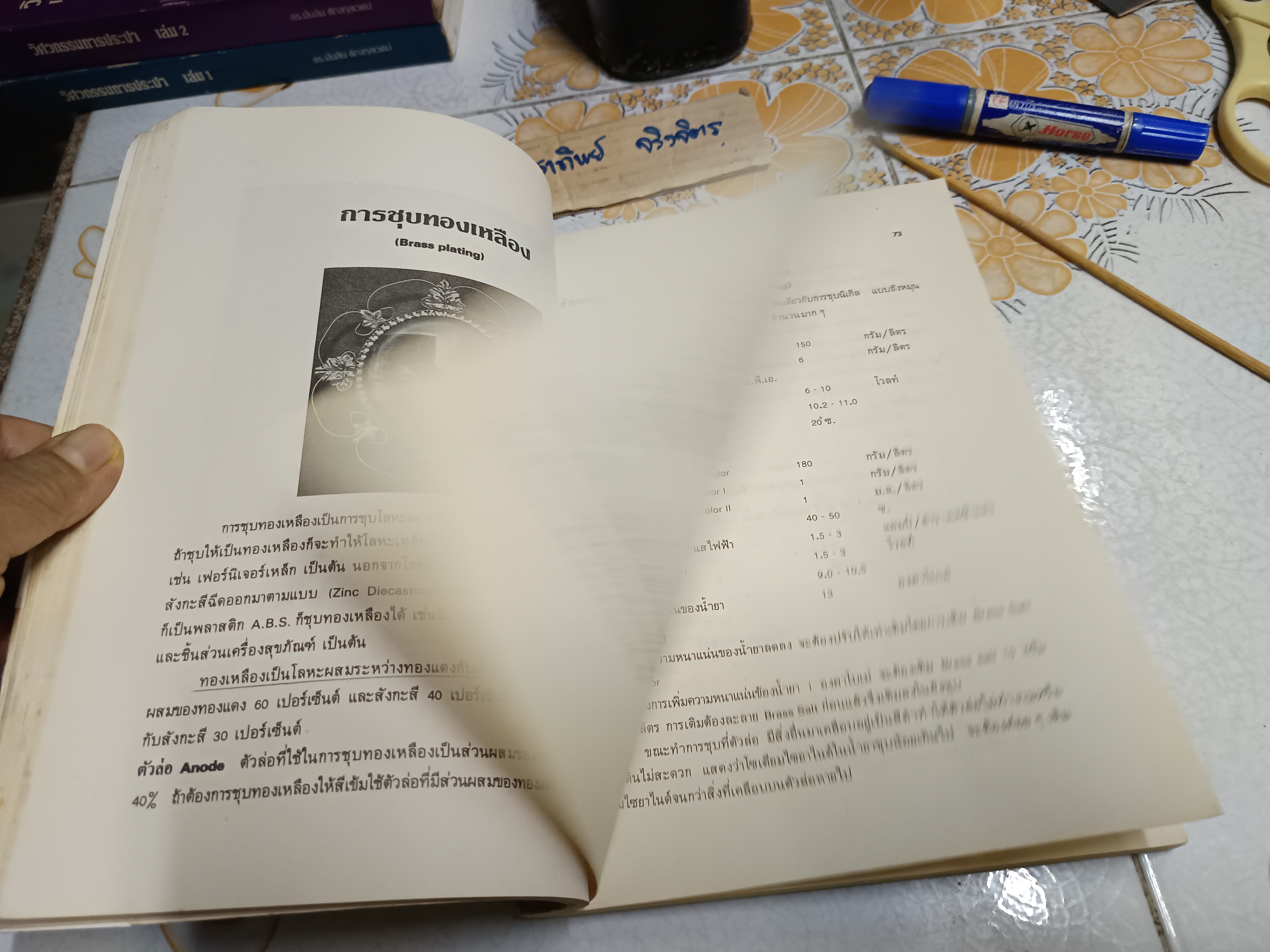 ชุบโลหะด้วยไฟฟ้า โดย อนันต์ ทองมอญ หัวหน้างานชุบโลหะด้วยไฟฟ้า **สินค้าหมด**