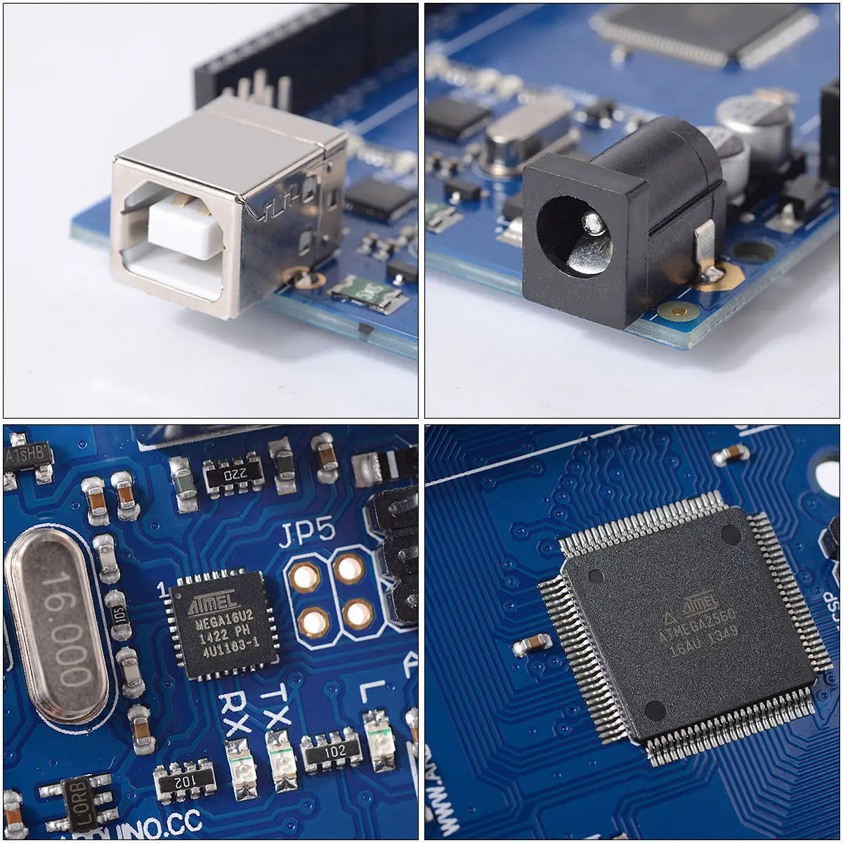 บอร์ด Mega 2560 R3 Mega2560 REV3 ATmega2560 + USB Cable compatible for arduino (พร้อมสาย USB )