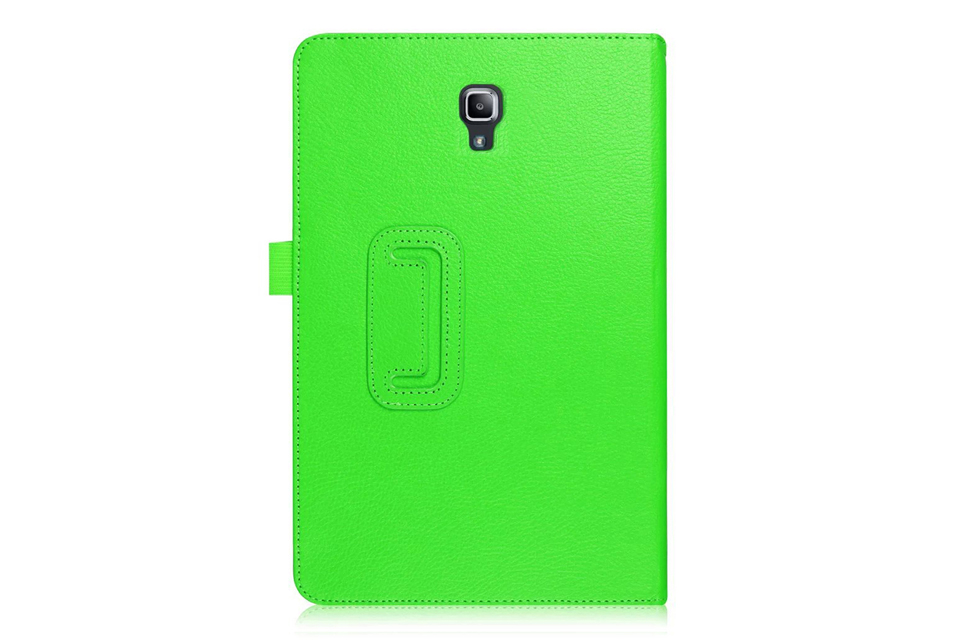 เคส Samsung Galaxy Tab S4 10.5นิ้ว T830/T835 #เคสฝาพับหนัง PU ผิวลิ้นจี่ Litchi Skin Leather Case