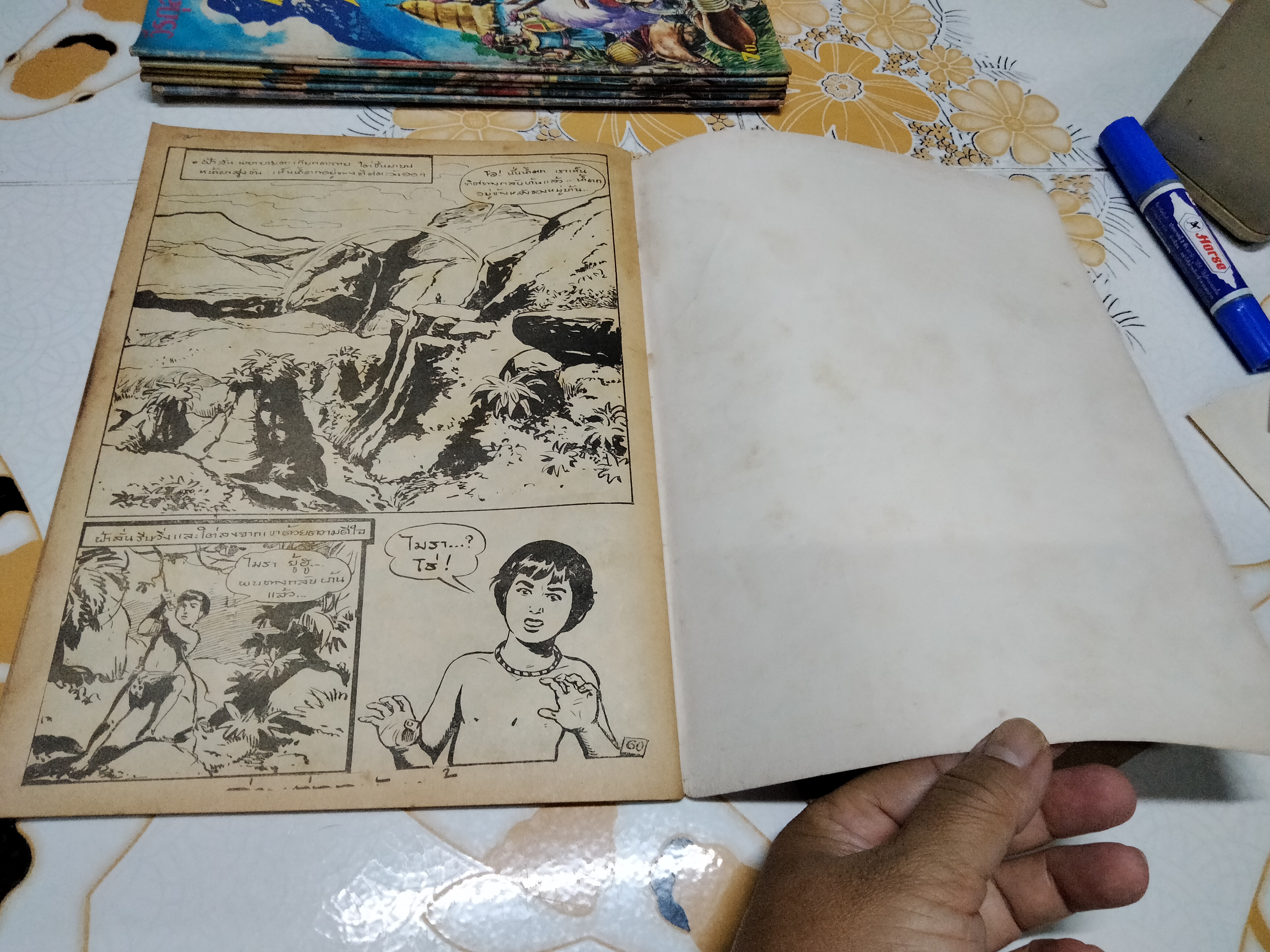 หนังสือ นิยายภาพชุด ขุนขวานทมิฬ โดย พ.บางพลี เล่มใหญ่ (6 เล่มจบ) **สินค้าหมด**