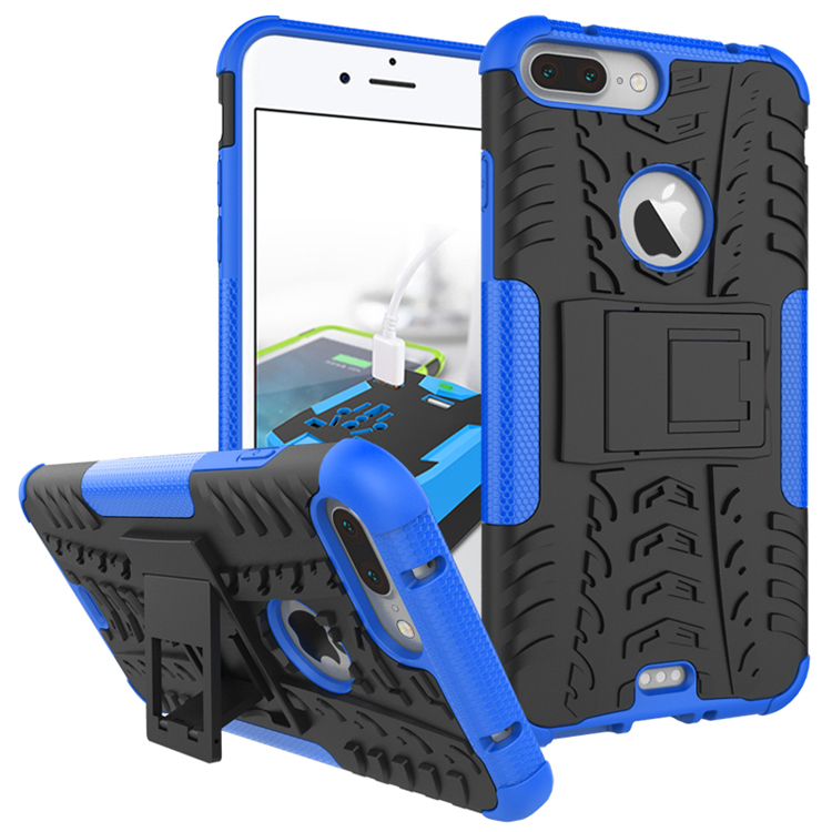 iphone 7 plus / 8 plus #เคสฝาหลังมีขาตั้ง Cool Tyre PC + TPU Case Dual Guard with Kickstand