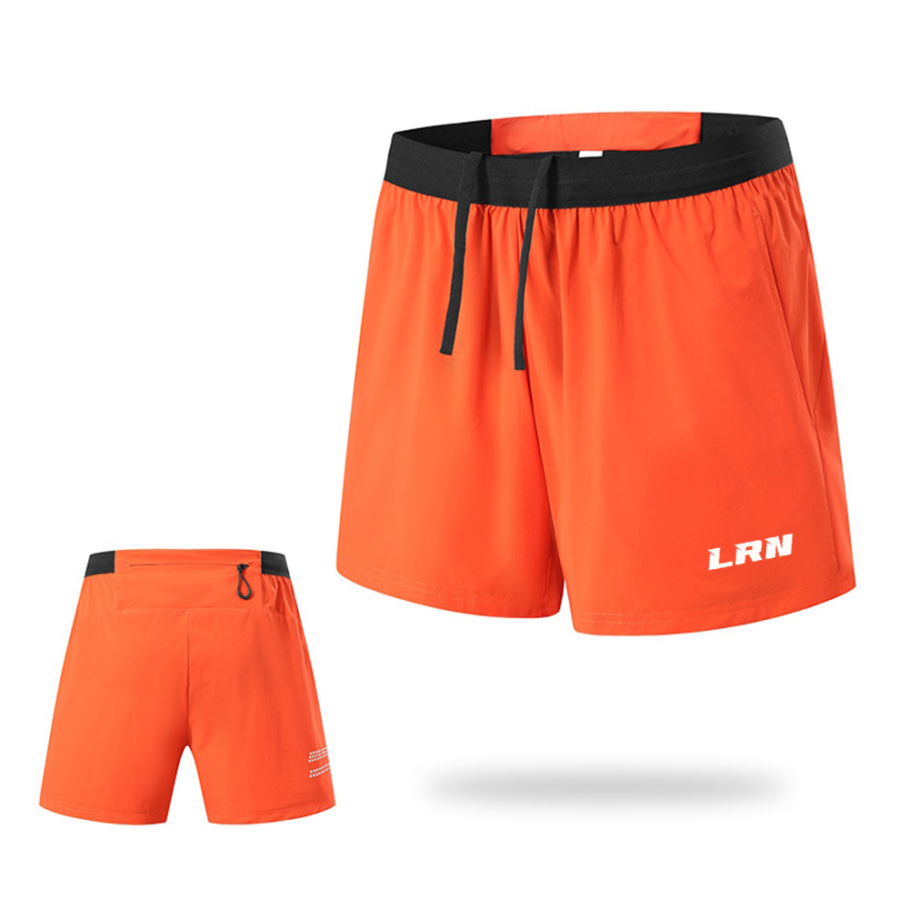 กางเกงวิ่งมาราธอน มีซัปใน ทรงสวยมีกระเป๋าใส่ของหลังและด้านหน้ารุ่นใหม่เบาแห้งเร็ว (F43)