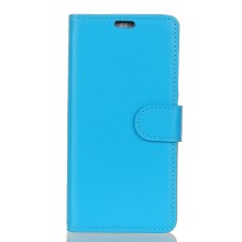 เคส Huawei Y9 (2018) #เคสแบบกระเป๋าสตางค์ผิวลิ้นจี่สีสันสวยงามทันสมัย