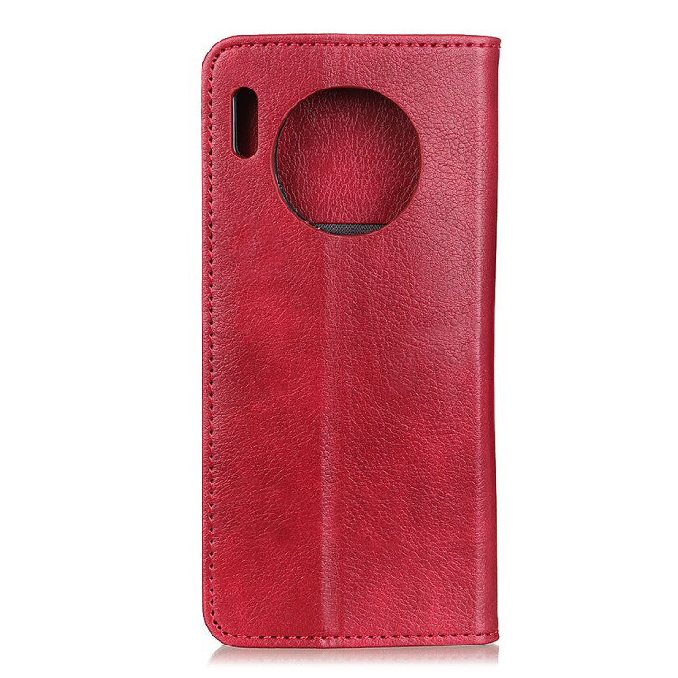 Case Huawei Mate 30 Pro #เคสฝาพับแบบกระเป๋าสตางค์ Auto-absorbed Split Leather อัตโนมัติดูดซับ