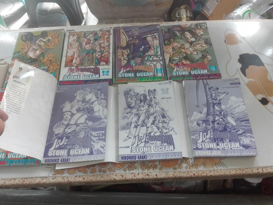 JoJo ล่าข้ามศตวรรษ ภาค 6 - STONE OCEAN (ภาคนี้ 17 เล่มจบ) แต่มีแค่ 16 เล่ม ขาดเล่มจบ (เล่มที่ 17)**สินค้าหมด**