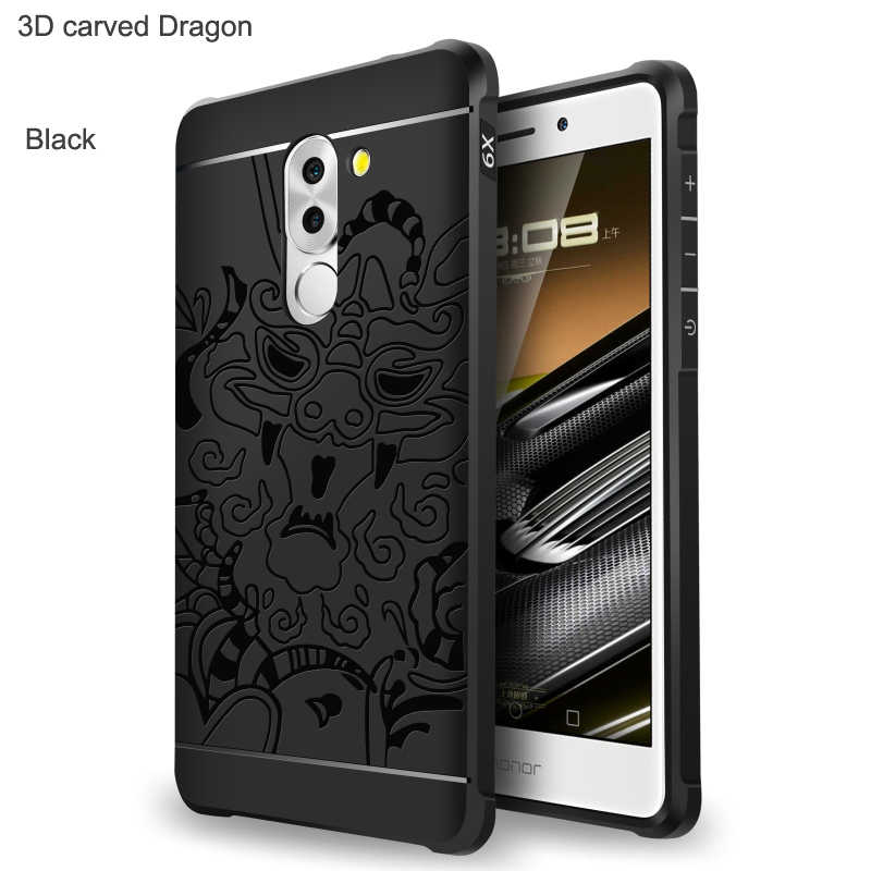 เคส Huawei GR5 2017 เคสฝาหลัง TPU ลายมังกร