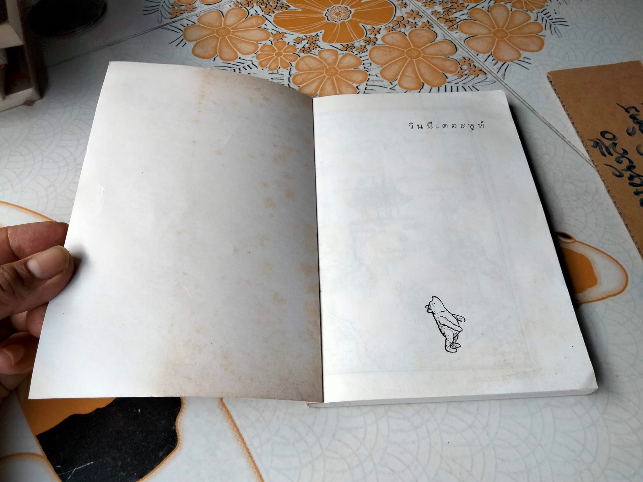 วินนี่เดอะพูห์ Winnie the Pooh เอ.เอ. มิลน์ เรื่อง ธารพายุ แปล **สินค้าหมด**