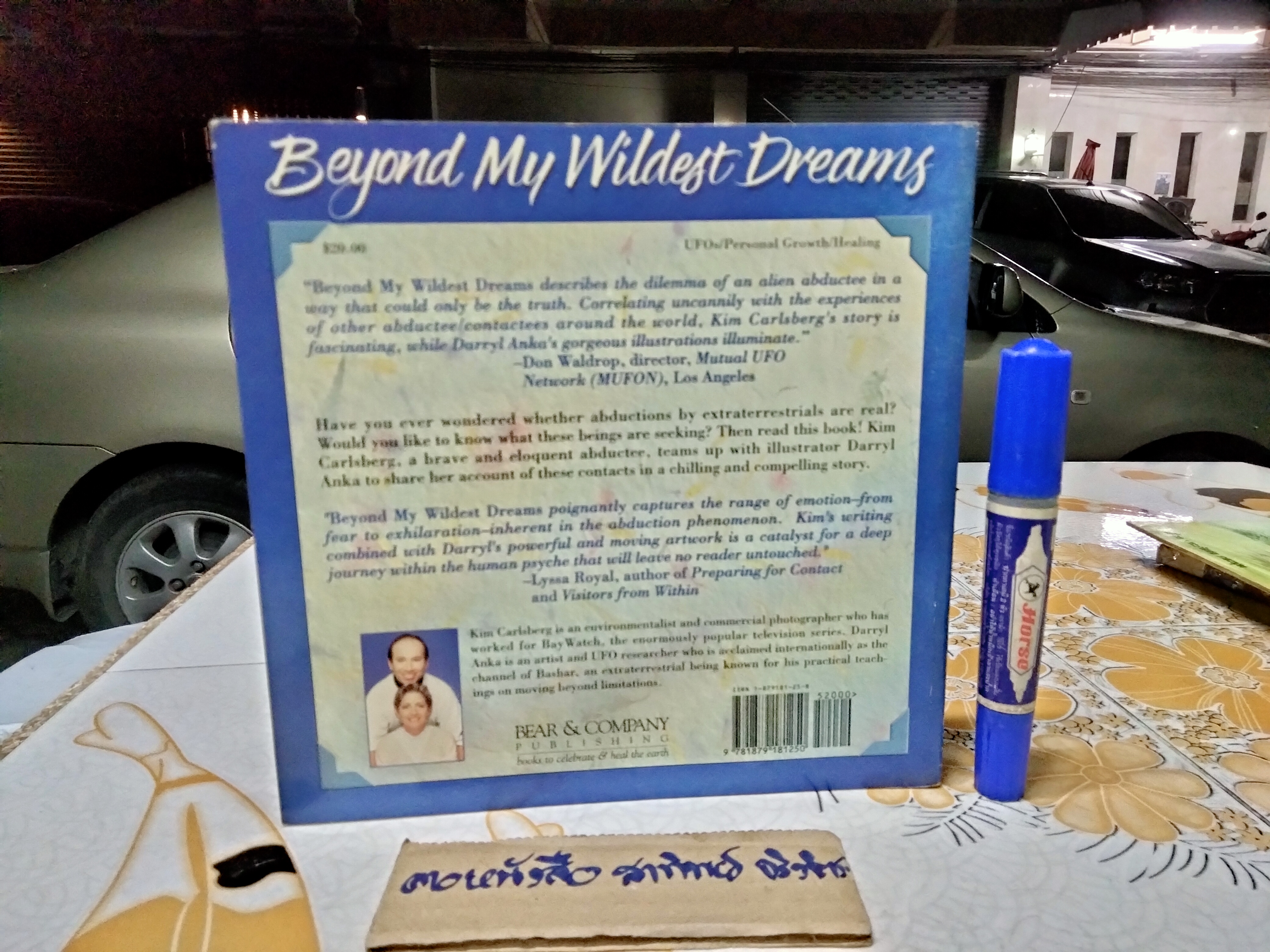 Beyond My Wildest Dreams : Diary of a UFO Abductee Kim Carlsberg , 1995