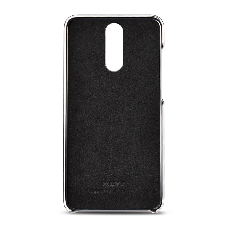 เคส Huawei Mate 9 Pro #เคสฝาหลังพลาสติกเคลือบหนัง PU XOOMZ Plated Leather Skin