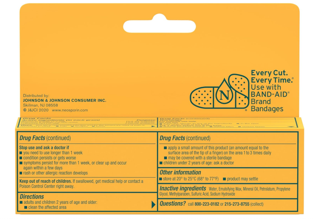 (Pre Order) Neosporin® Pain Relief Maximum Strength Cream ครีมลดอาการปวด ลดการติดเชื้อ