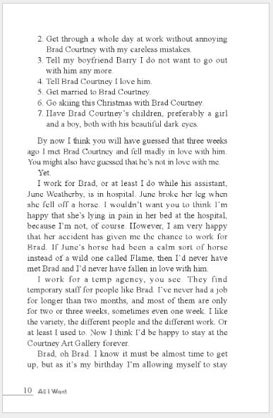 หนังสืออ่านนอกเวลาภาษาอังกฤษเรื่อง: All I Want+MP3 (ระดับ 5) All I Want+MP3 (Level 5) 我的愿望清单（第5级)+MP3