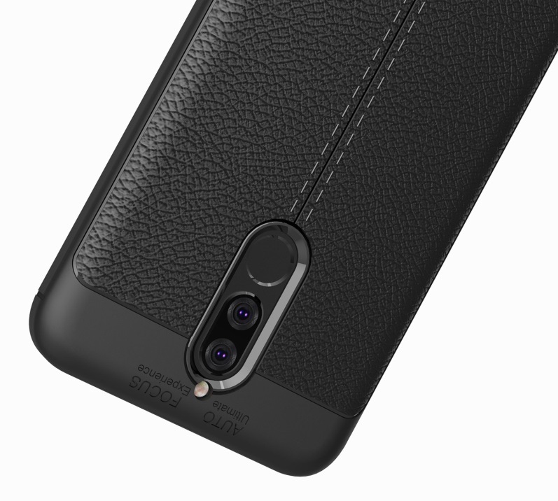 Case Huawei Nova 2i 5.9นิ้ว #เคสหนังPU ผิว Litchi Skin ป้องกันลายนิ้วมือ TPU Soft Case