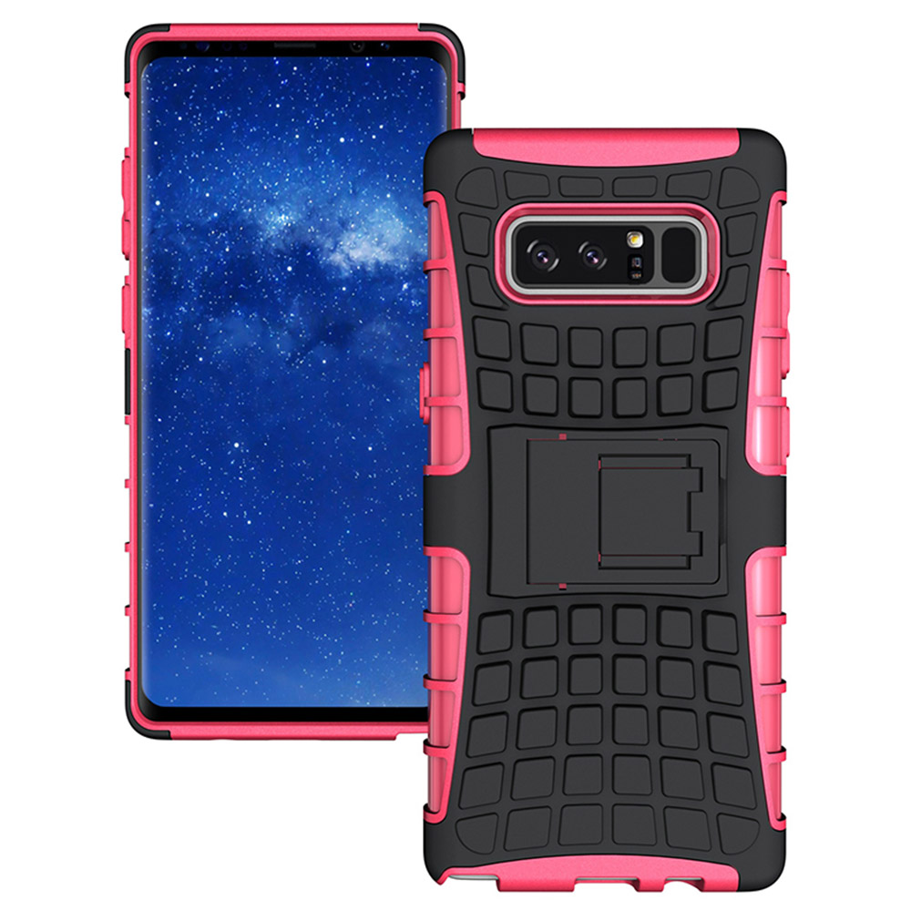 Case Samsung Galaxy Note 8 #เคสฝาหลังกันกระแทกรูปแบบยางกันลื่น