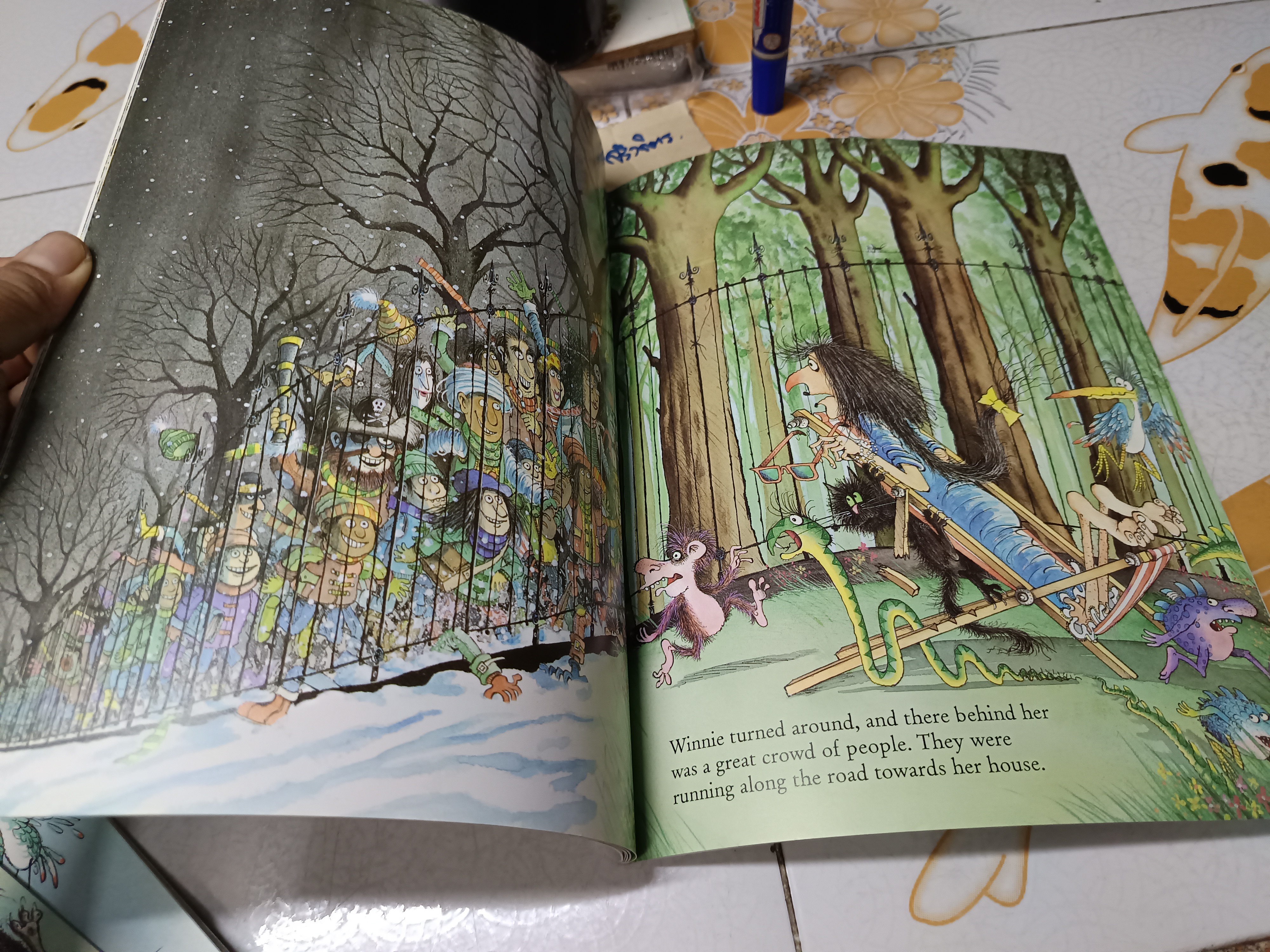 Winnie in Winter, Winnie the Witch Series