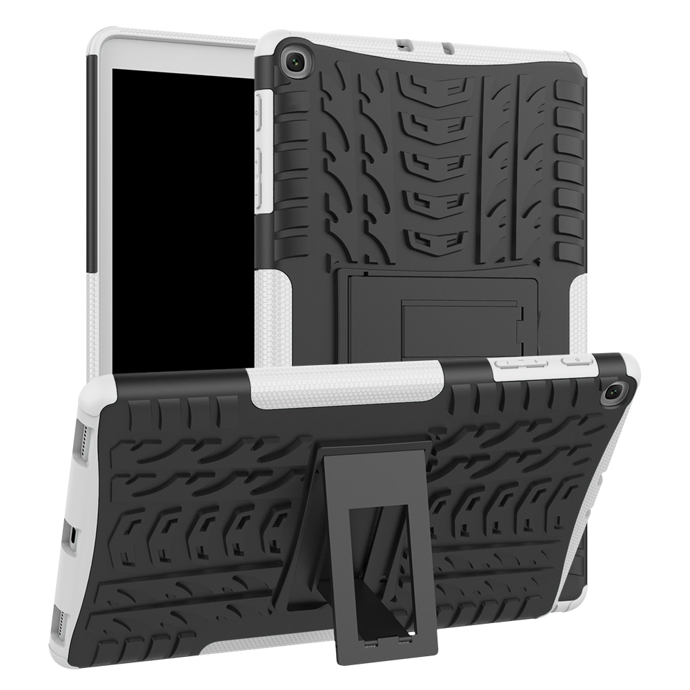 Case Samsung Galaxy Tab A 10.1 (2019) T510 T515 Kickstand PC + TPU Hybrid #เคสฝาหลังกันกระแทก