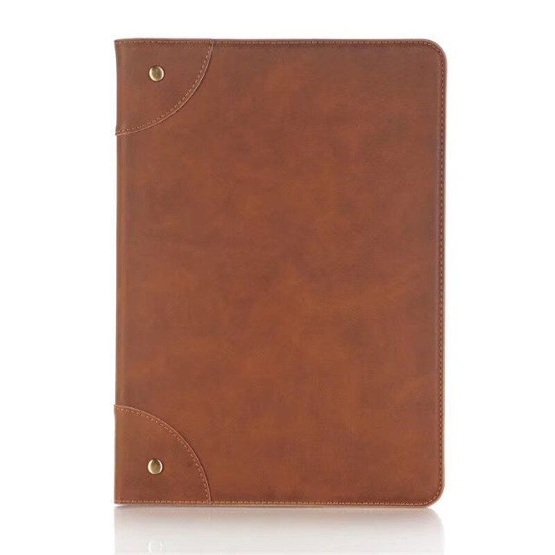 เคส Samsung Galaxy Tab A 8.0นิ้ว T350 T355 / P350 P355 #เคสฝาพับหนัง PU ผิวหนังม้าสไตล์ Retro แบบกระเป๋าสตางค์สมาร์ท Crazy Horse Texture Retro PU Leather