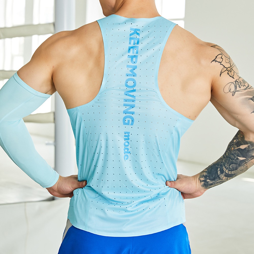 เสื้อกล้ามผู้ชาย ทรงอิลิทไร้รอยต่อ น้ำหนักเบา ใส่สบาย (S17)