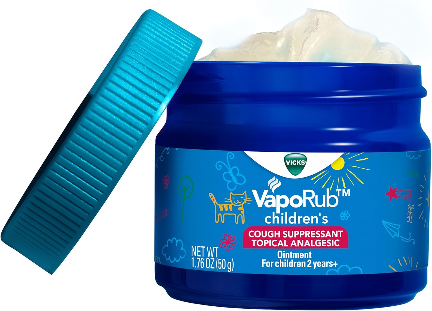 Vicks® Children’s VapoRub Topical Cough Suppressant & Analgesic (1.76 oz)
