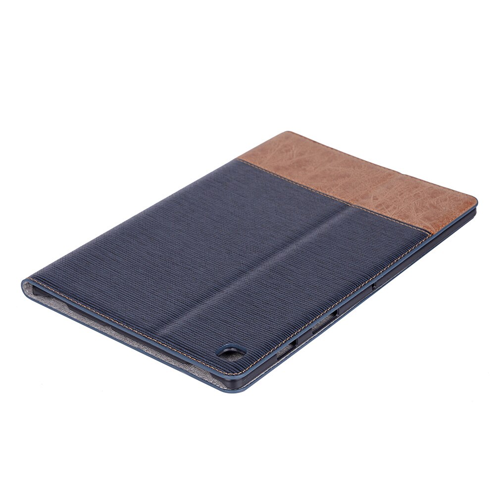 Case Huawei MediaPad M3 8.4 นิ้ว #เคสฝาพับกระเป๋าสตางค์หนัง PU สมาร์ท 2 สี Bi-color Smart Stripe Leather Wallet