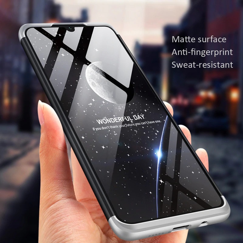 Case Xiaomi Mi Note 10 Pro #เคสฝาหลังพลาสติกแข็ง Detachable All-wrapped Matte แยกชิ้นได้