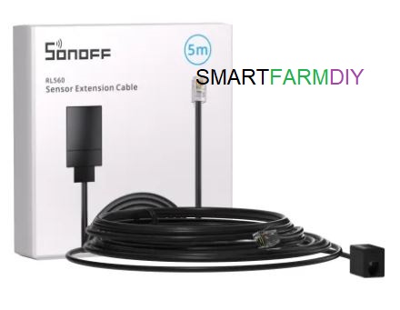 สายต่อขยาย SONOFF RL560 5M Sensor Extension Cable