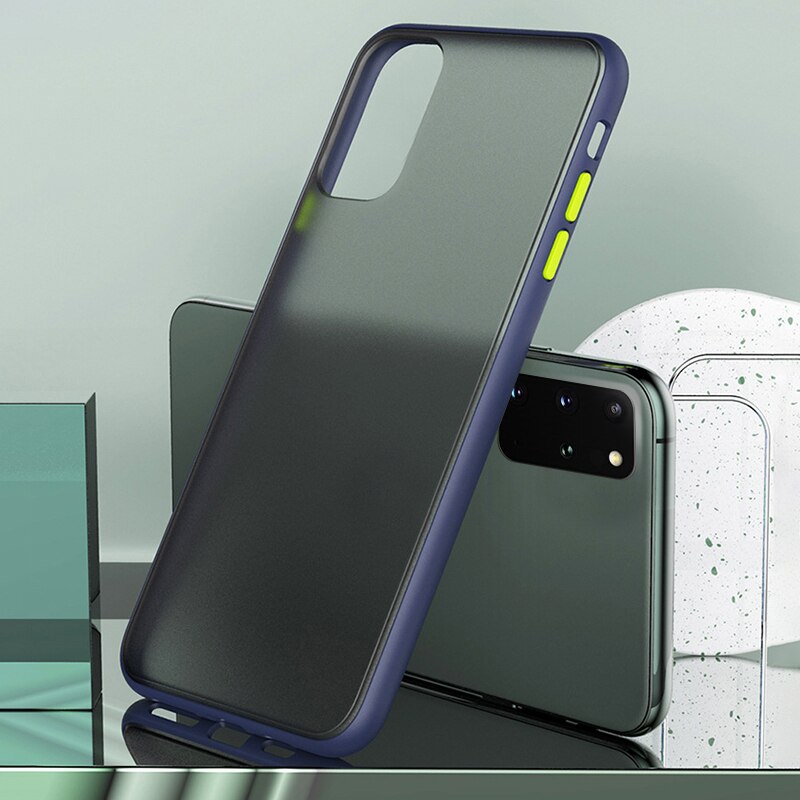 Case Samsung Galaxy A71 5G #เคสฝาหลังซิลิโคนโปร่งแสงขอบนิ่ม Frosted Translucent Silicone Case