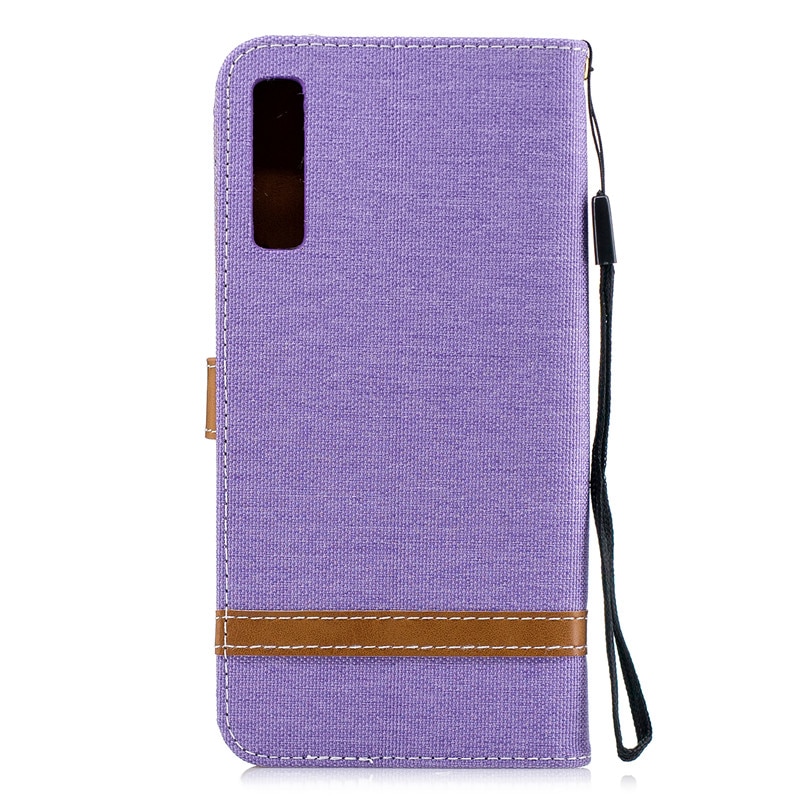 Case Huawei P30 #เคสฝาพับหนัง PU พร้อมสายคล้องมือ สีสันสวยงามทันสมัย