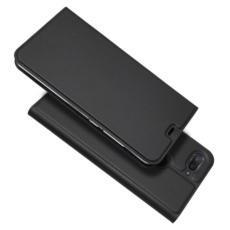 Case Xiaomi Mi 8 Lite #เคสฝาพับหนัง PU Auto-absorbed Leather Stand Card Holder เคสคุณภาพดีราคาถูก