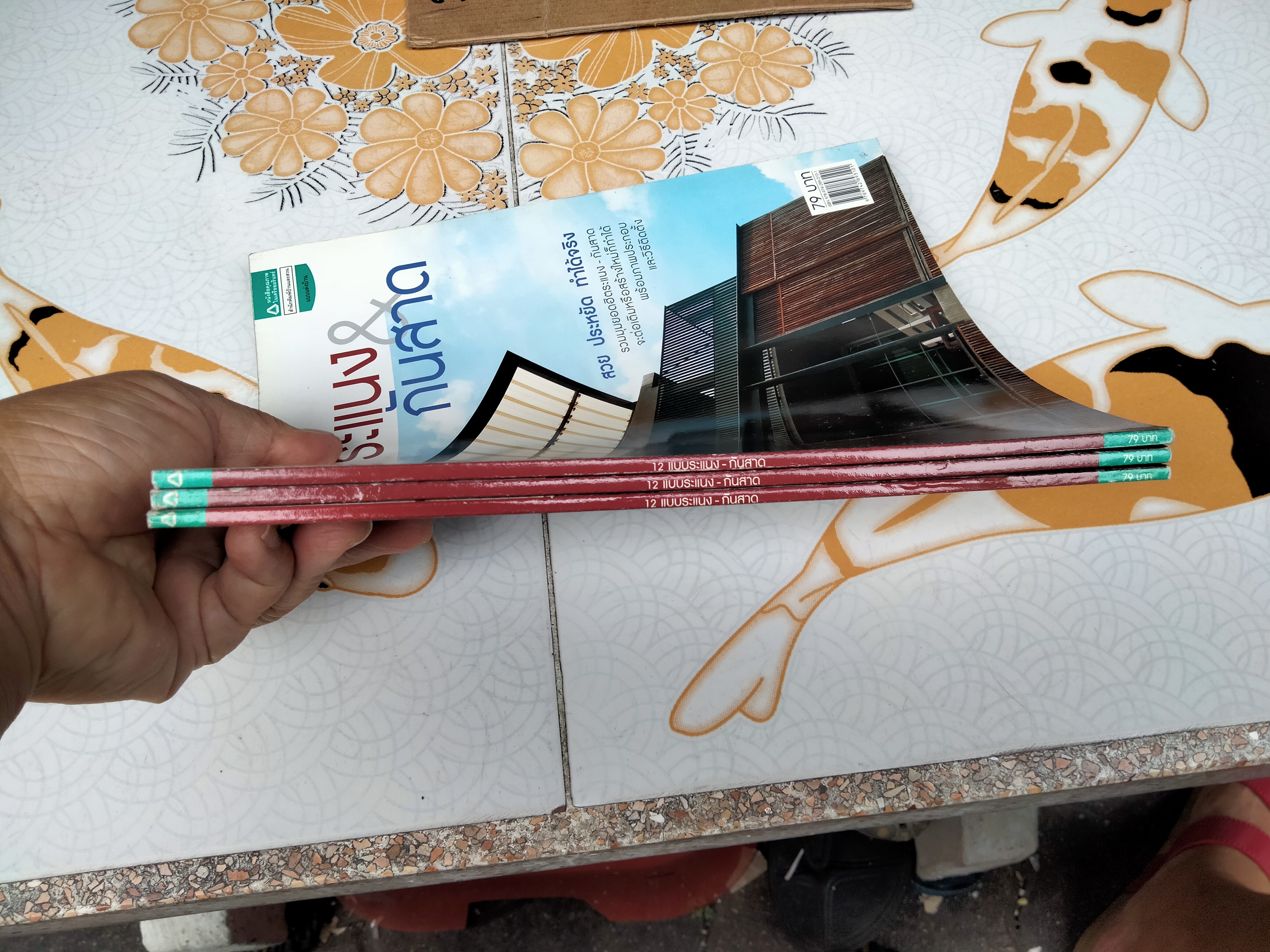 หนังสือ 12 แบบ ระแนง & กันสาด