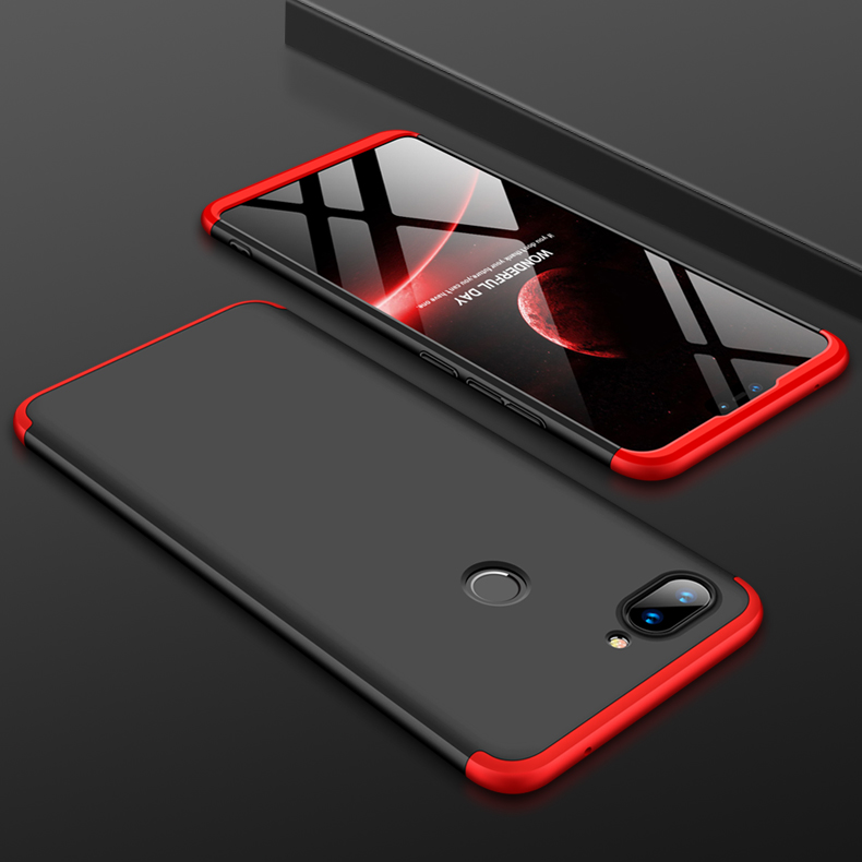 เคส Xiaomi Mi 8 Lite #เคสฝาหลังพลาสติกแข็งGKK Detachable All-wrapped Matte แยกชิ้นได้