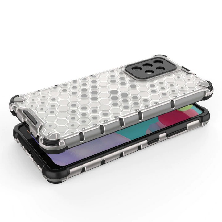 เคส Samsung Galaxy A53 5G #เคสฝาหลังกันกระแทก Honeycomb Shock Absorber TPU + PC + Silicone Hybrid