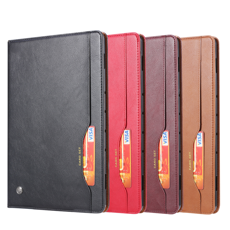 Case SamsungGalaxy Tab S7 FE 12.4"(T730,T736) #เคสฝาพับหนัง PU พับตั้งได้ PU Leather Protection Flip Case with Stand
