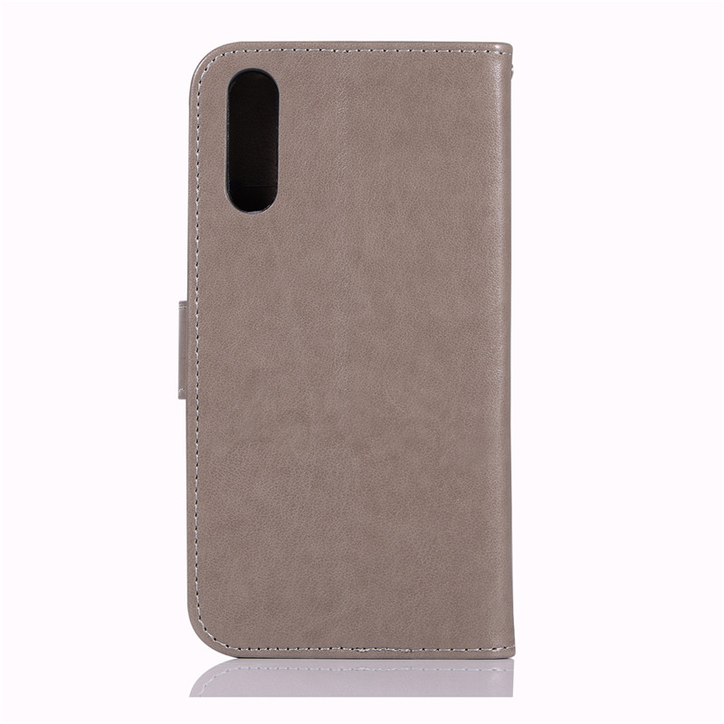 Case Xiaomi Mi 9 #เคสฝาพับแบบกระเป๋าสตางค์ฝาพับหนัง PU ลายนกฮูก Dream Catcher Owl