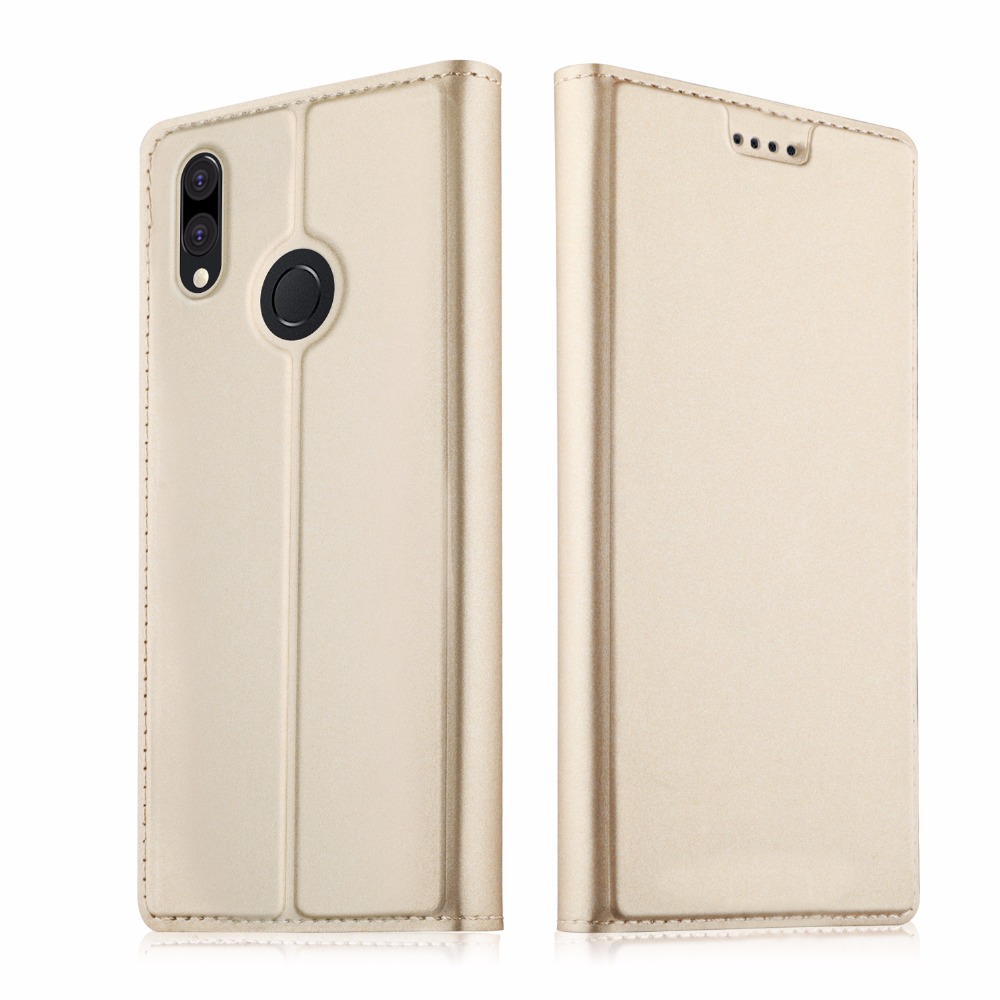 เคส Huawei nova 3i #เคสฝาพับหนัง PU Card Holder Auto-absorbed Leather