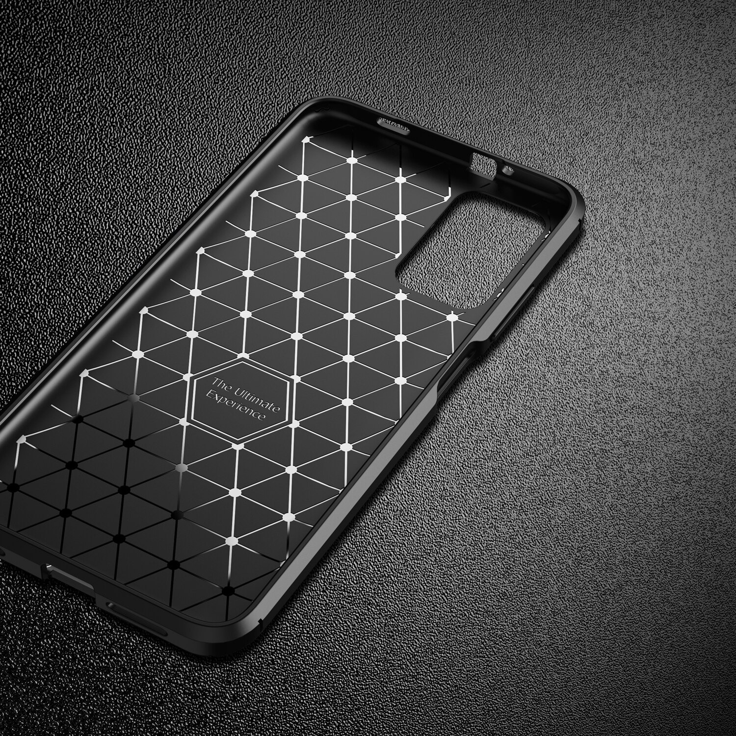 เคส Redmi 9T #เคสฝาหลังนิ่ม Carbon Fiber Anti-drop TPU Protection