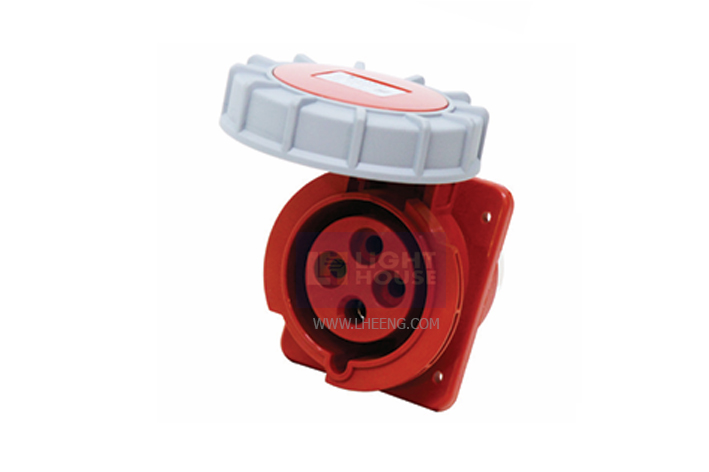 HTN4241-3 "DAKO PLUG" ปลั๊กและเต้ารับสำหรับตู้เย็น 3P+E 32A 400V IP67 3H