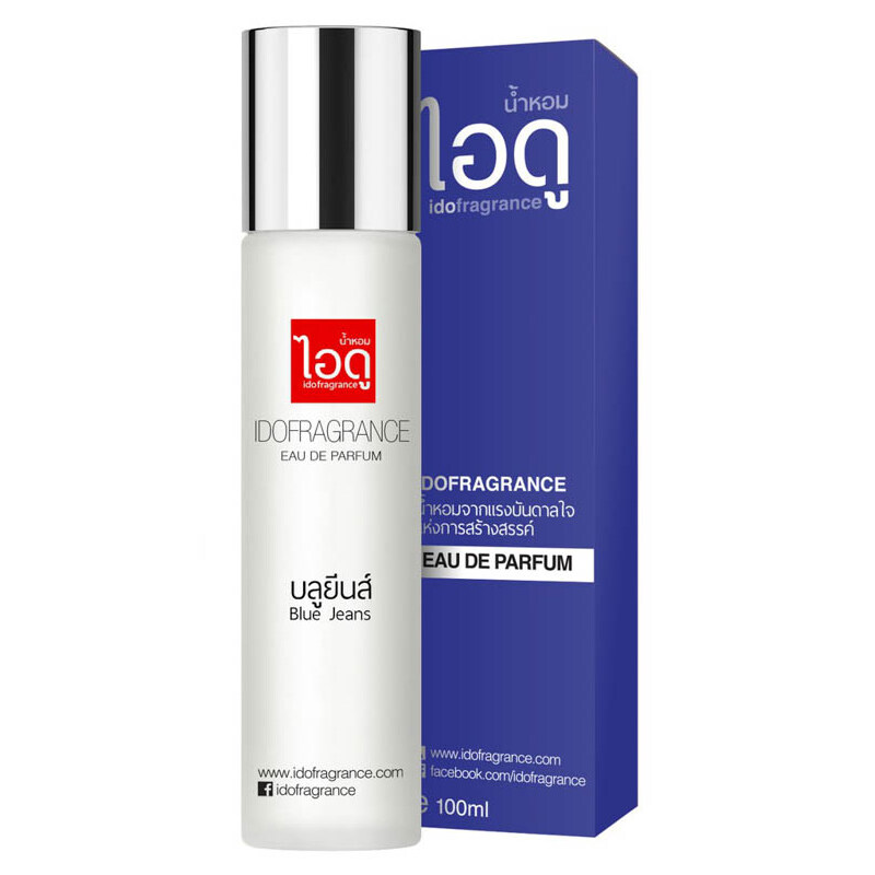 IDOFRAGRANCE Blue Jeans Eau De Parfum น้ำหอม ไอดู กลิ่นบลูยีนส์ 100ml.
