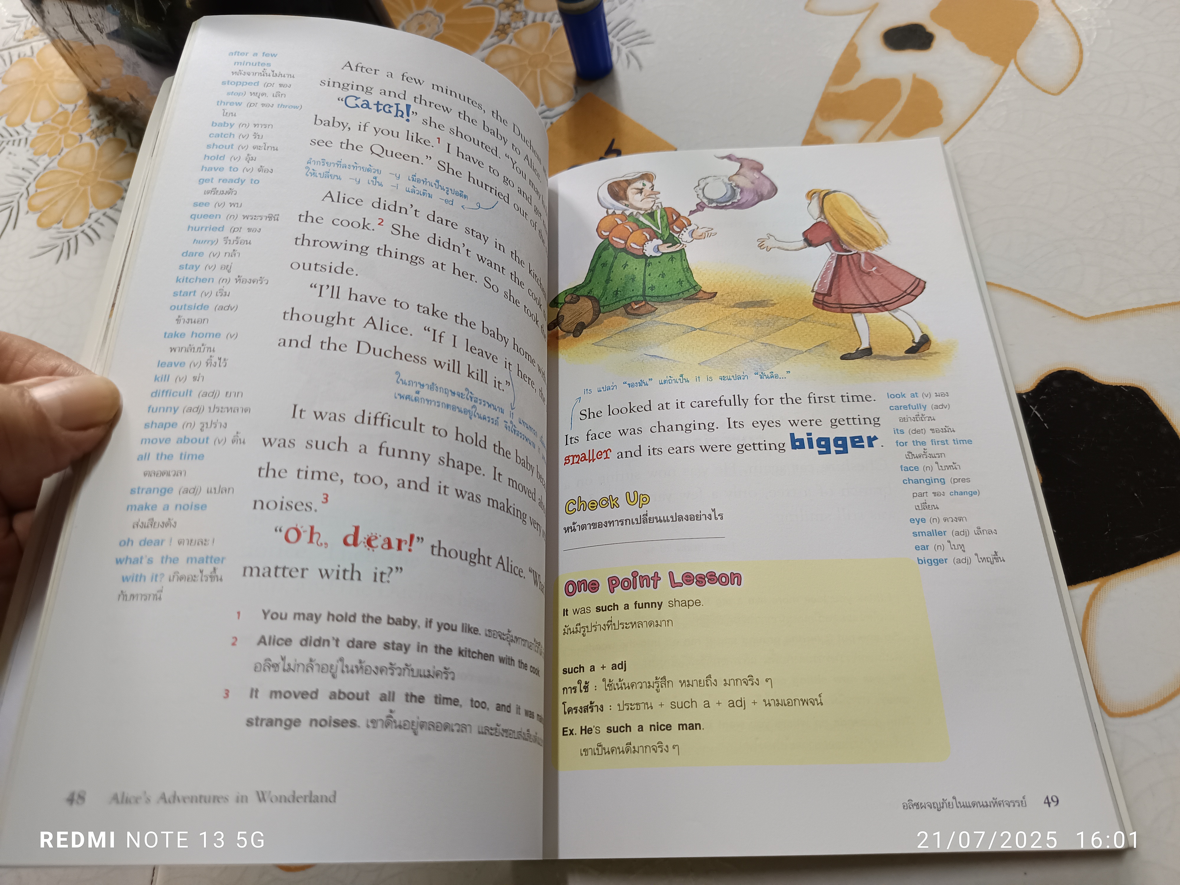 Alice's Adventures in Wonderland อลิซผจญภัยในแดนมหัศจรรย์ : ชุดอัจฉริยะเก่งอังกฤษ ฟัง พูด อ่าน เขียน + CD