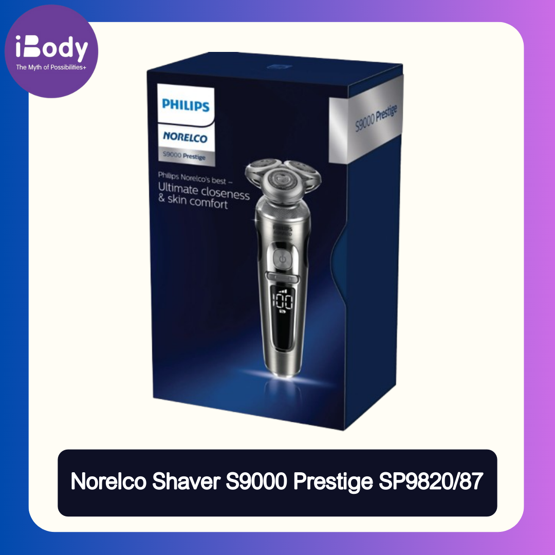 (Philips) Norelco Shaver S9000 Prestige SP9820/87 ฟิลิปส์ เครื่องโกนหนวดไฟฟ้า
