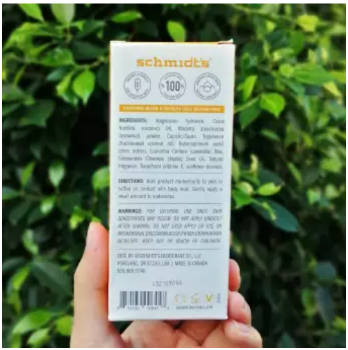 (Pre Order) Schmidt's® Natural Deodorant Sensitive Skin Formula Coconut Pineapple 3.25 oz (92g) ผลิตภัณฑ์ระงับกลิ่นกายจากธรรมชาติ สูตรบำรุงผิวบอบบาง กลิ่นสับปะรดและมะพร้าว