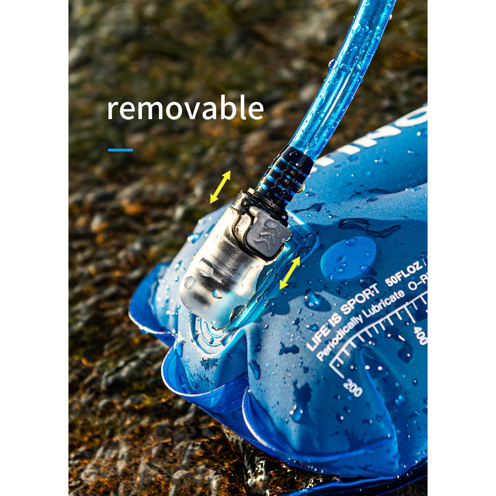 ถุงน้ำวิ่งเทรล ถุงน้ำวิ่งพกพา (สีฟ้า) ขนาด 1.5L, 2L, 3L TPU รุ่น SD62 (L05)