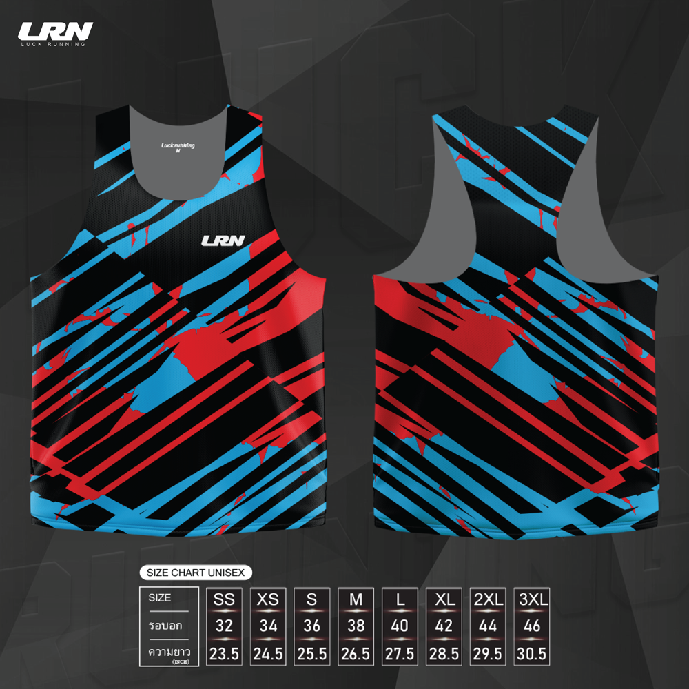 เสื้อกล้าม Run Elite ผ้า Air Flow Plus สำหรับวิ่งมาราธอน (AP06-01)
