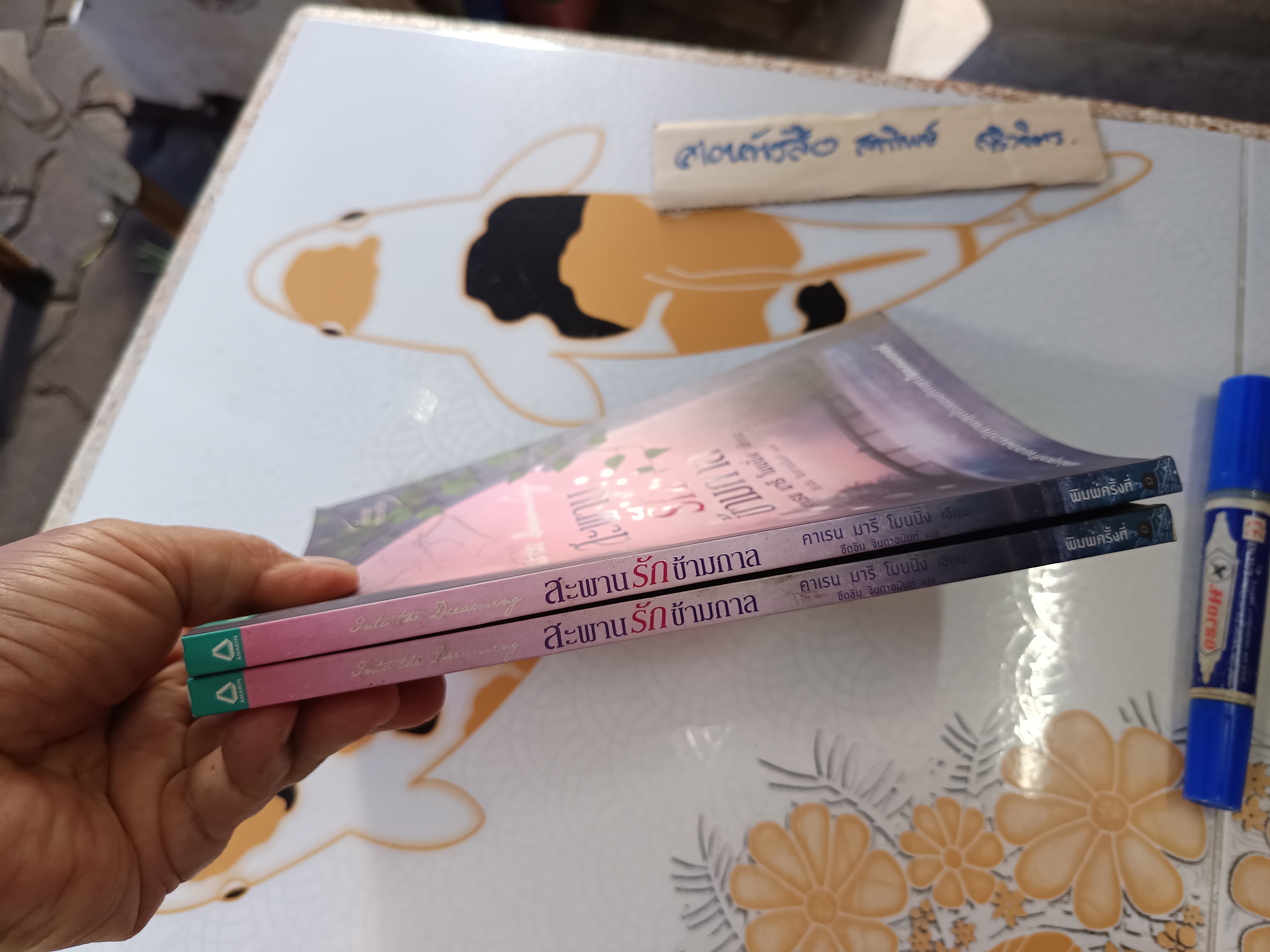 สะพานรักข้ามกาล Into the Dreaming เล่มสุดท้ายของชุด "ไฮแลนเดอร์" คาเรน มารี โมนนิ่ง เขียน ขีดขิน จินดาอนันต์ แปล