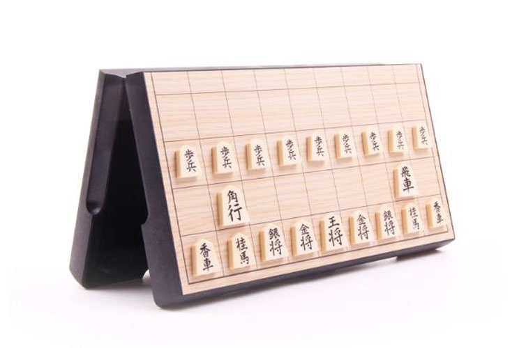 [สื่อการสอนภาษาญี่ปุ่น] กระดานพับหมากรุกญี่ปุ่น Shogi ตัวหมากแม่เหล็ก 日本の将棋（日本のアニメチェス）折りたたみボードマグネット駒 Japanese Shogi (Japanese Anime Chess) Folding Board Magnetic Pieces