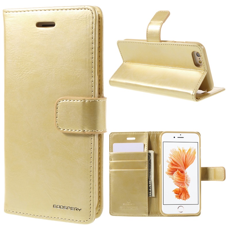 เคส iPhone 6s Plus/6 Plus MERCURY GOOSPERY Blue Moon Wallet Leather